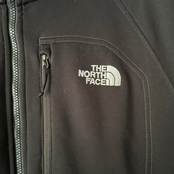 THE NORTH FACE Men Timber Full-Zip Fleece Jacket Black XL Outdoor Camping Hiking - Picture 4 of 6